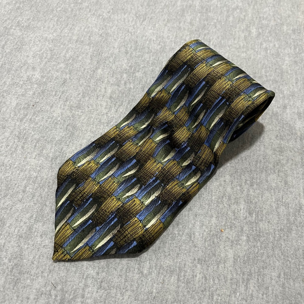 J. Garcia Paris in the Rain Silk Tie 10th Anniversary Limited Edition Abstract